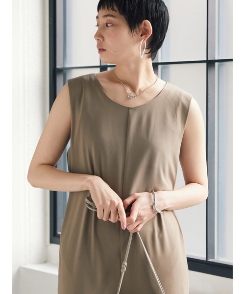 armonia（アルモニーア）の「armonia. バッククロスコンビネゾン（つなぎ/オールインワン・レディース・ブラック/モカ・FREE）」の9枚目の写真