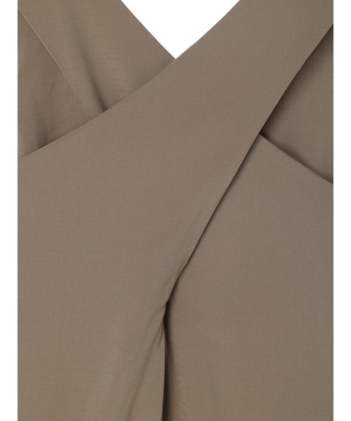 armonia（アルモニーア）の「armonia. バッククロスコンビネゾン（つなぎ/オールインワン・レディース・ブラック/モカ・FREE）」の11枚目の写真