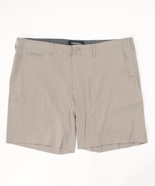 MR.GENTLEMAN（ミスタージェントルマン）の「LINEN SET UP SHORT（チノパンツ・メンズ・ベージュ/グレー/カーキ/ブルー・X-LARGE/XX-LARGE/LARGE）」の2枚目の写真