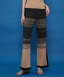 CITY TOKYO | ウォッシャブルグラデーションニットパンツ(その他パンツ)