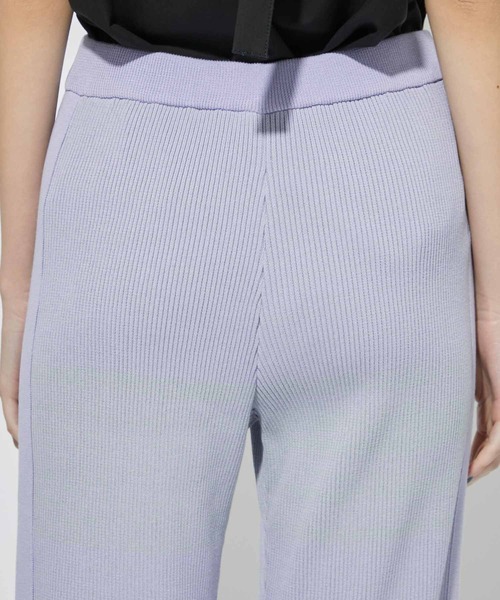 CITY TOKYO(シティトウキョウ)の「ウォッシャブルグラデーションニットパンツ(その他パンツ・レディース・ネイビー/ブルー/ラベンダー・1/2)」の5枚目の写真