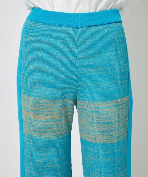 CITY TOKYO(シティトウキョウ)の「ウォッシャブルグラデーションニットパンツ(その他パンツ・レディース・ネイビー/ブルー/ラベンダー・1/2)」の16枚目の写真