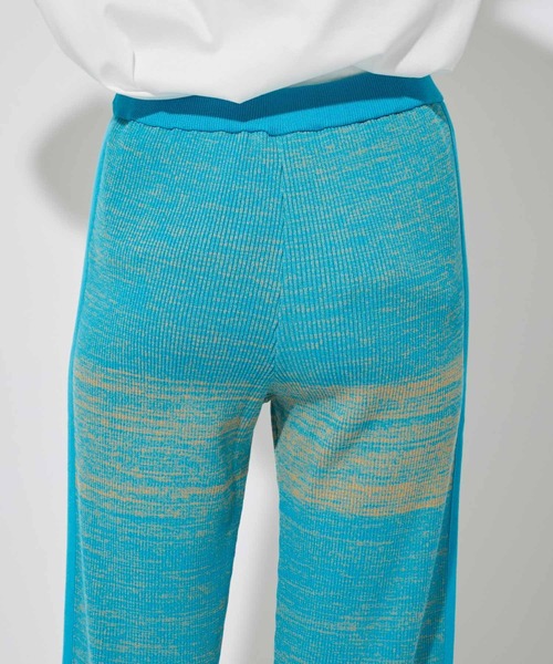 CITY TOKYO(シティトウキョウ)の「ウォッシャブルグラデーションニットパンツ(その他パンツ・レディース・ネイビー/ブルー/ラベンダー・1/2)」の18枚目の写真