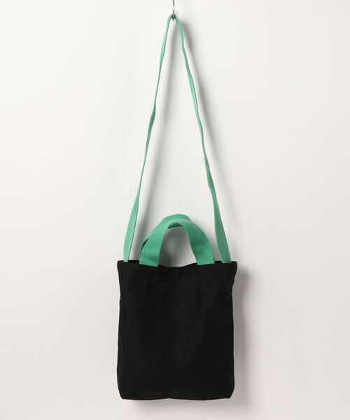 ADPOSION（アドポーション）の「【WILD WALLETS】キャンバス2WAYトートバッグ（トートバッグ・レディース・ホワイト/ブラック/ベージュ/ライトグリーン・FREE）」の6枚目の写真