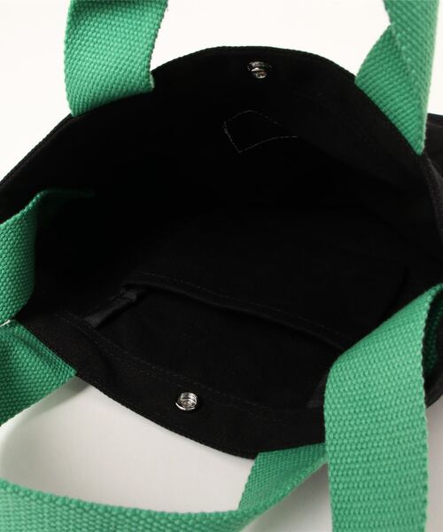 ADPOSION（アドポーション）の「【WILD WALLETS】キャンバス2WAYトートバッグ（トートバッグ・レディース・ホワイト/ブラック/ベージュ/ライトグリーン・FREE）」の7枚目の写真