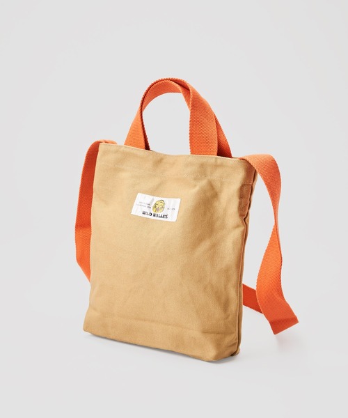 ADPOSION（アドポーション）の「【WILD WALLETS】キャンバス2WAYトートバッグ（トートバッグ・レディース・ホワイト/ブラック/ベージュ/ライトグリーン・FREE）」の16枚目の写真