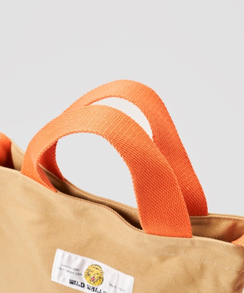 ADPOSION（アドポーション）の「【WILD WALLETS】キャンバス2WAYトートバッグ（トートバッグ・レディース・ホワイト/ブラック/ベージュ/ライトグリーン・FREE）」の14枚目の写真