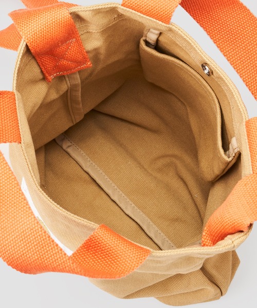 ADPOSION（アドポーション）の「【WILD WALLETS】キャンバス2WAYトートバッグ（トートバッグ・レディース・ホワイト/ブラック/ベージュ/ライトグリーン・FREE）」の9枚目の写真