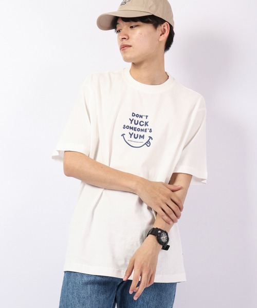 FUNALIVE(ファンアライブ)の「Sunsweet ロゴ半袖Tシャツ(Tシャツ/カットソー・メンズ・ネイビー/チャコール/ホワイト/ブラック/グレー系その他/ホワイト系その他・L/M)」の1枚目の写真