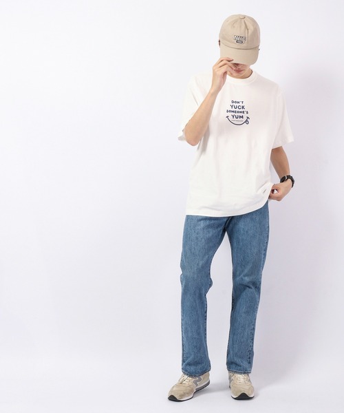 FUNALIVE(ファンアライブ)の「Sunsweet ロゴ半袖Tシャツ(Tシャツ/カットソー・メンズ・ネイビー/チャコール/ホワイト/ブラック/グレー系その他/ホワイト系その他・L/M)」の15枚目の写真