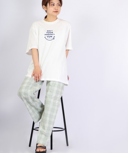FUNALIVE(ファンアライブ)の「Sunsweet ロゴ半袖Tシャツ(Tシャツ/カットソー・メンズ・ネイビー/チャコール/ホワイト/ブラック/グレー系その他/ホワイト系その他・L/M)」の12枚目の写真