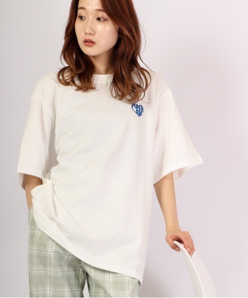 FUNALIVE(ファンアライブ)の「Sunsweet ロゴ半袖Tシャツ(Tシャツ/カットソー・メンズ・ネイビー/チャコール/ホワイト/ブラック/グレー系その他/ホワイト系その他・L/M)」の22枚目の写真