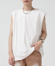 WESTBOY | ルーズノースリーブカットソーWO22S4TP01 【WB ORIGINALS】【2022SS】(Tシャツ/カットソー)