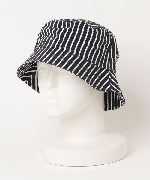 TOMMY HILFIGER(トミーヒルフィガー)の「TOMMY HILFIGER / トミーヒルフィガー AM TH ESTABLISHED BUCKET HAT バケットハット(ハット・メンズ・ホワイト/ベージュ/ブルー系その他/グリーン/ブルー/その他・MEDIUM/LARGE/FREE)」の22枚目の写真