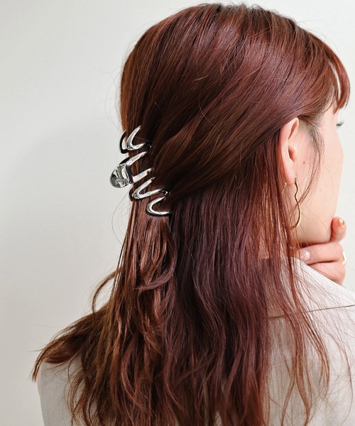 GOLDY（ゴールディ）の「【GOLDY】うねうねメタルバンス（バレッタ