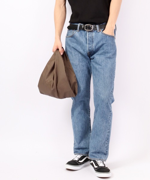 DAY OUT（デイアウト）の「DAY OUT Choi-MOCHI-Mini Eco Bag / チョイモチ-ミニエコバッグ（エコバッグ/サブバッグ・メンズ・ブラック/ブラウン/ホワイト/グレー・FREE）」の4枚目の写真