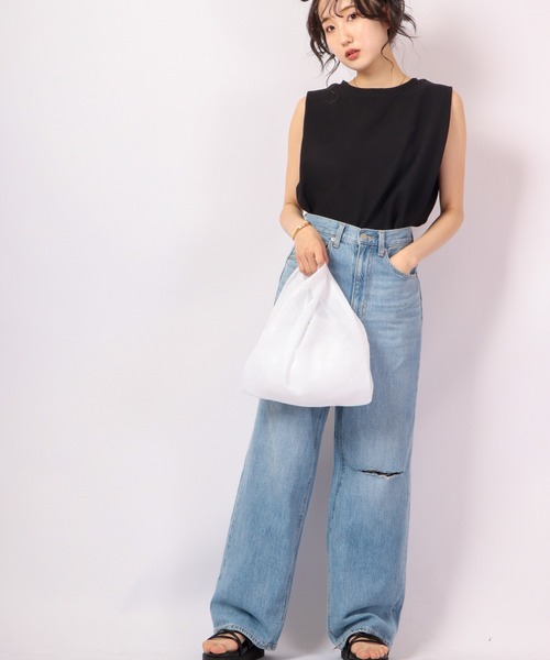 DAY OUT（デイアウト）の「DAY OUT Choi-MOCHI-Mini Eco Bag / チョイモチ-ミニエコバッグ（エコバッグ/サブバッグ・メンズ・ブラック/ブラウン/ホワイト/グレー・FREE）」の7枚目の写真