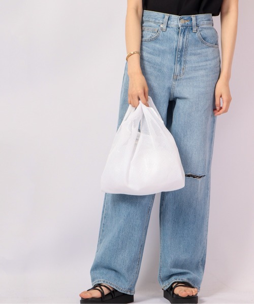 DAY OUT（デイアウト）の「DAY OUT Choi-MOCHI-Mini Eco Bag / チョイモチ-ミニエコバッグ（エコバッグ/サブバッグ・メンズ・ブラック/ブラウン/ホワイト/グレー・FREE）」の5枚目の写真