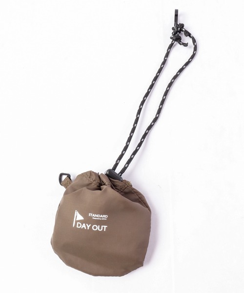 DAY OUT（デイアウト）の「DAY OUT Choi-MOCHI-Mini Eco Bag / チョイモチ-ミニエコバッグ（エコバッグ/サブバッグ・メンズ・ブラック/ブラウン/ホワイト/グレー・FREE）」の17枚目の写真