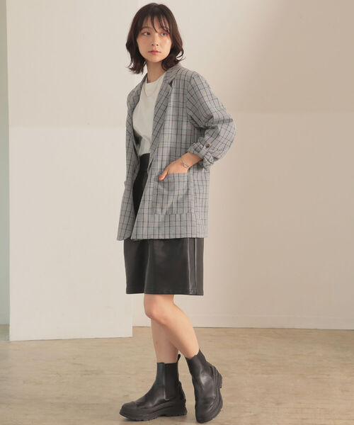 BeAMS DOT（ビームスドット）の「BeAMS DOT / フェイクレザー キュロット（その他パンツ・レディース・ブラック/ダークブラウン・FREE）」の22枚目の写真