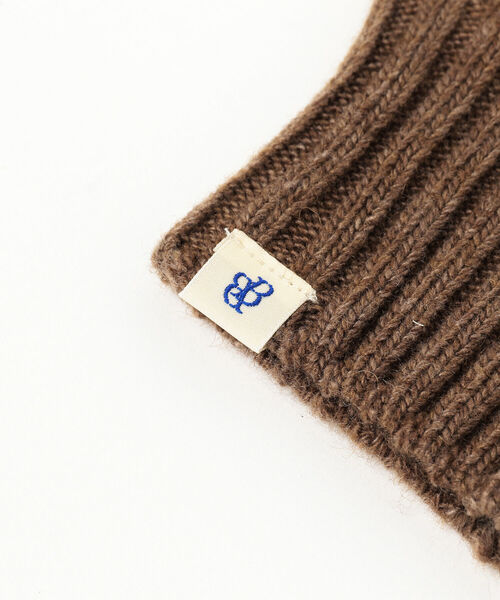 BEAMS BOY(ビームスボーイ)の「BEAMS BOY / アーガイル ミトン(手袋・レディース・ブラウン/ピンク・ONE SIZE)」の9枚目の写真