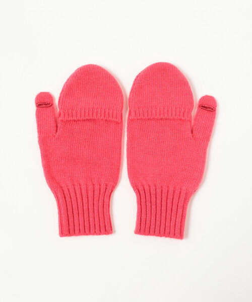 BEAMS BOY(ビームスボーイ)の「BEAMS BOY / アーガイル ミトン(手袋・レディース・ブラウン/ピンク・ONE SIZE)」の12枚目の写真