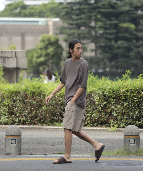 BEAMS(ビームス)の「BEAMS / ルーズ サーマル Tシャツ(Tシャツ/カットソー・メンズ・ベージュ/オフホワイト/ブラック系その他4・S/M/L/XL)」の7枚目の写真