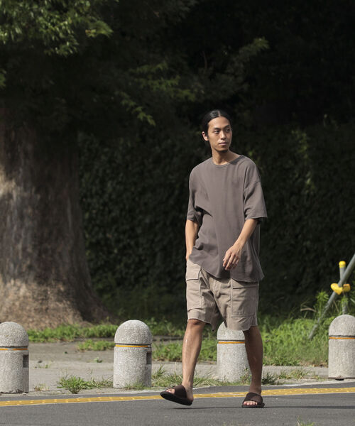 BEAMS(ビームス)の「BEAMS / ルーズ サーマル Tシャツ(Tシャツ/カットソー・メンズ・ベージュ/オフホワイト/ブラック系その他4・S/M/L/XL)」の9枚目の写真