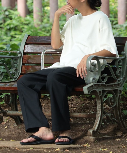 BEAMS(ビームス)の「BEAMS / ルーズ サーマル Tシャツ(Tシャツ/カットソー・メンズ・ベージュ/オフホワイト/ブラック系その他4・S/M/L/XL)」の1枚目の写真