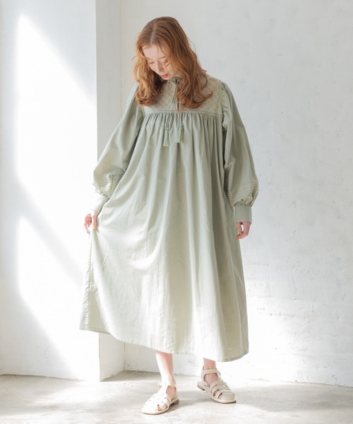 セール ブランド古着 長袖ワンピース ワンピース Crisp クリスプ のファッション通販 Zozoused