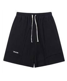 TGNS | ストリートファッション TGNS ツーガンズ DECONSTRUCTED BURLAP SHORTS スウェットハーフパンツ スウェットショートパンツ(スウェットパンツ)