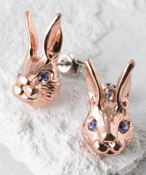 gargle（ガーグル）の「【日本製】アニマルモチーフ ピアス（ピアス