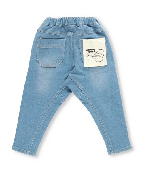 BRANSHES（ブランシェス）の「ガーデナーテーパードデニムパンツ（デニムパンツ・キッズ・ネイビー/ブルー/グレー・90/110/160/140/100/130/150/120）」の22枚目の写真