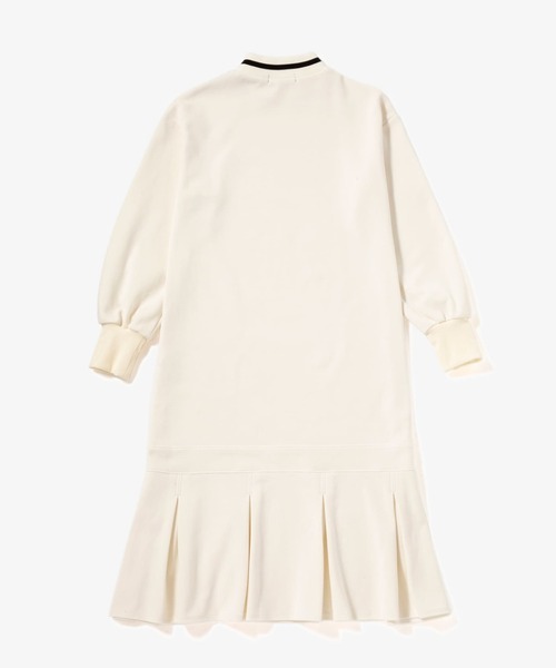 FRED PERRY（フレッドペリー）の「Mock Neck Dress（ワンピース・レディース・ブラック/オフホワイト・8/10）」の18枚目の写真