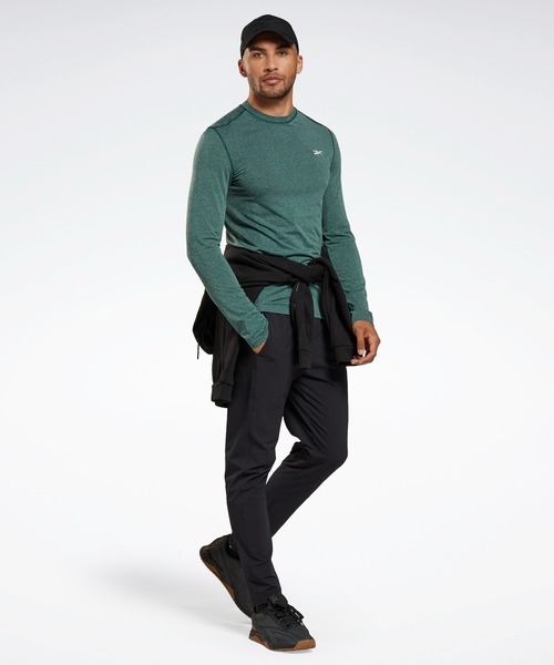 Reebok（リーボック）の「UBF MyoKnit LS（Tシャツ/カットソー・メンズ・グリーン・XXX-LARGE/MEDIUM/X-LARGE/X-SMALL）」の2枚目の写真