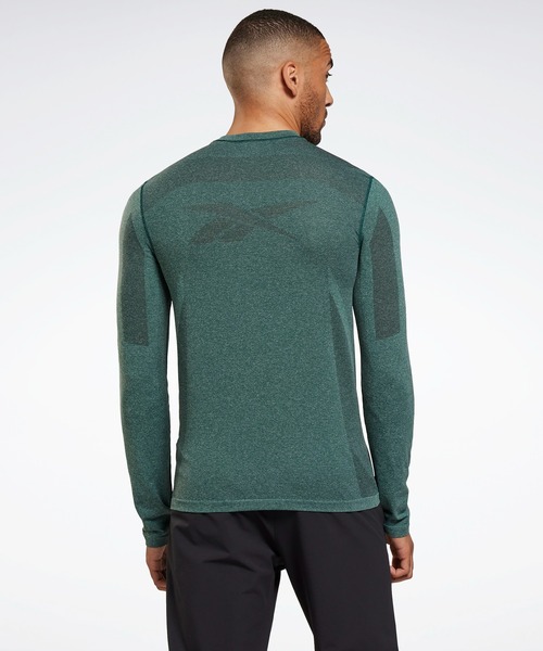 Reebok（リーボック）の「UBF MyoKnit LS（Tシャツ/カットソー・メンズ・グリーン・XXX-LARGE/MEDIUM/X-LARGE/X-SMALL）」の3枚目の写真