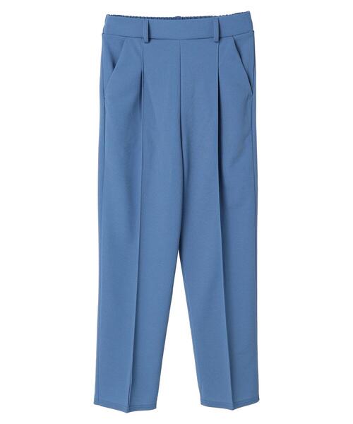 Green　Parks（グリーンパークス）の「・novem9 スムースセンターシームパンツ（その他パンツ・レディース・ブラック/グリーン系その他3/レッド/ブルー・FREE）」の8枚目の写真