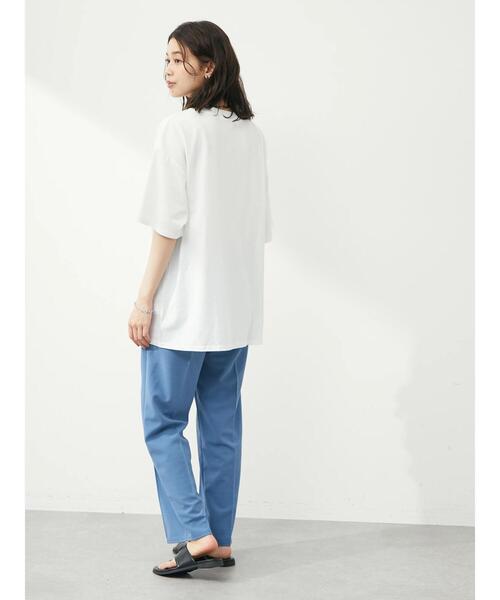 Green　Parks（グリーンパークス）の「・novem9 スムースセンターシームパンツ（その他パンツ・レディース・ブラック/グリーン系その他3/レッド/ブルー・FREE）」の11枚目の写真