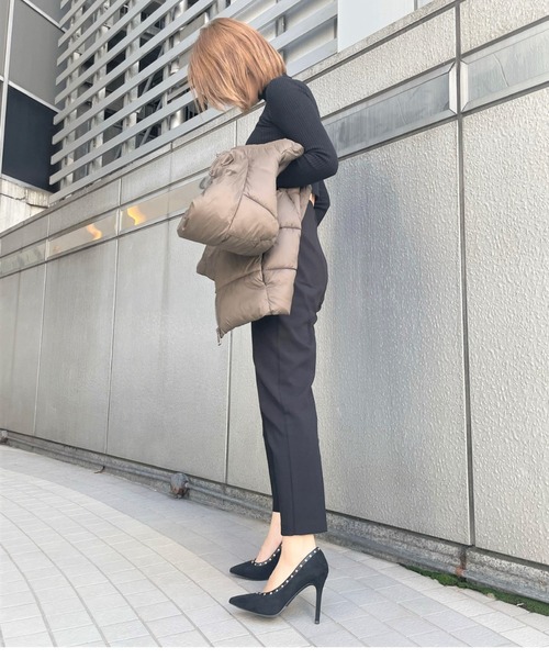 R&E（アールアンドイー）の「【R&E】 スタッズパイピングヒールパンプス（パンプス・レディース・ブラック系その他/ベージュ系その他/アイボリー・22.0cm/22.5cm/23.0cm/23.5cm/24.0cm/24.5cm）」の7枚目の写真