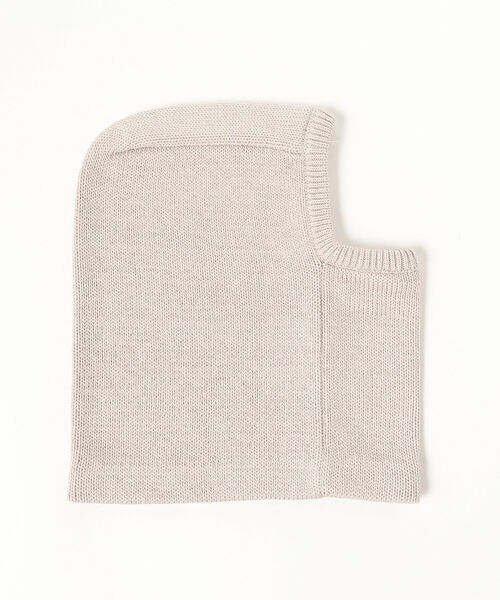 Demi-Luxe BEAMS（デミルクス ビームス）の「AK＋1 / ニットフーディー（ニットキャップ/ビーニー・レディース・ライトグレー・ONE SIZE）」の14枚目の写真