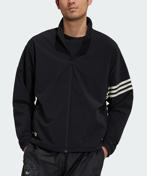 adidas（アディダス）の「アディカラー Neuclassics トラックジャケット（ジャージ） / アディダスオリジナルス adidas Originals（ナイロンジャケット・メンズ・ブラック/ブルー/グリーン/オフホワイト・LARGE/SMALL/X-SMALL/MEDIUM/XX-LARGE/3XL/X-LARGE）」の16枚目の写真