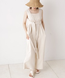 Kastane | BACKリボンイージーサロペット(サロペット/オーバーオール)