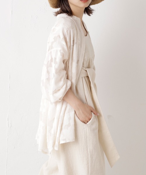 Kastane（カスタネ）の「BACKリボンイージーサロペット（サロペット/オーバーオール・レディース・ブラック/オフホワイト/サックスブルー・FREE）」の21枚目の写真