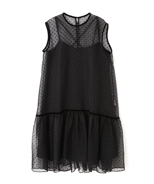 JILL STUART(ジルスチュアート)の「◆アグネスドットワンピース(ワンピース・レディース・ピンク/ブラック・0/2)」の5枚目の写真