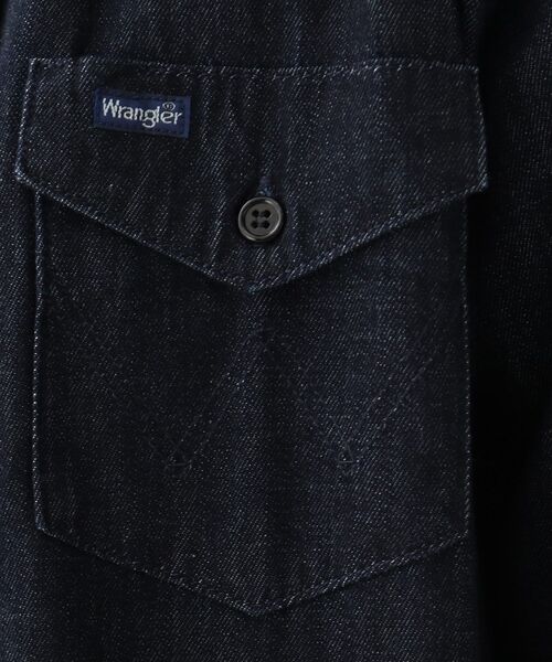 セール】【Wrangler（ラングラー）】別注デニムシャツワンピース