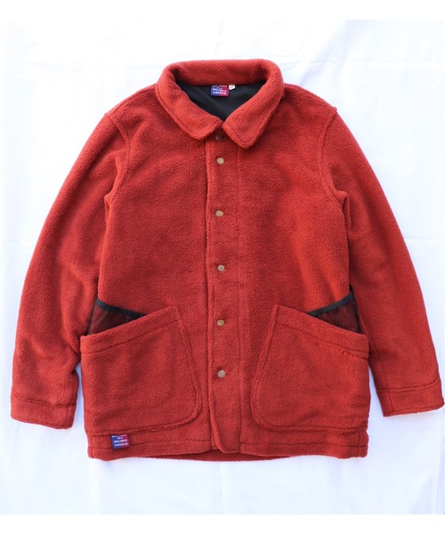 AlexanderLeeChang（アレキサンダーリーチャン）の「BACANCES ALL INCLUSIVE×AlexanderLeeChang/バカンス・オールインクルーシブ×アレキサンダーリーチャン BLC FLEECE COVERALL JKT（カバーオール・メンズ・ブラック/ブラウン/マスタード・M/L/XL）」の2枚目の写真