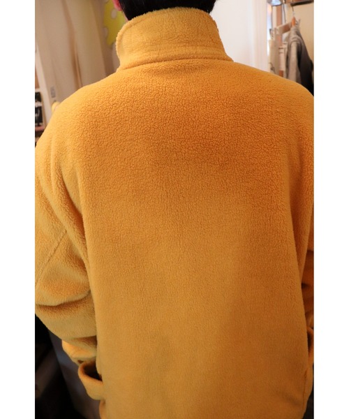 AlexanderLeeChang（アレキサンダーリーチャン）の「BACANCES ALL INCLUSIVE×AlexanderLeeChang/バカンス・オールインクルーシブ×アレキサンダーリーチャン BLC FLEECE COVERALL JKT（カバーオール・メンズ・ブラック/ブラウン/マスタード・M/L/XL）」の5枚目の写真