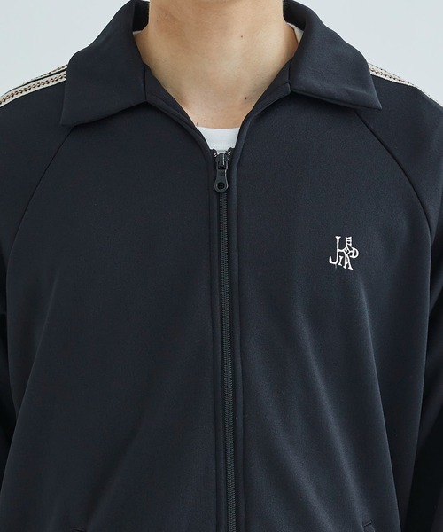 Jieda（ジエダ）の「5 STRIPE JERSEY TOP（ジャージ・メンズ・ブラック/サックスブルー/アイボリー・1/2）」の21枚目の写真