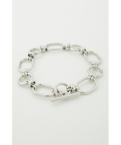 AZUL by moussy(アズールバイマウジー)の「MANTEL CHAIN BRACELET/マントルチェーンブレスレット(ブレスレット・レディース・ゴールド系その他/シルバー・FREE)」の5枚目の写真