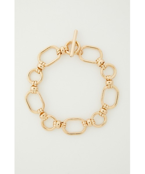 AZUL by moussy(アズールバイマウジー)の「MANTEL CHAIN BRACELET/マントルチェーンブレスレット(ブレスレット・レディース・ゴールド系その他/シルバー・FREE)」の9枚目の写真